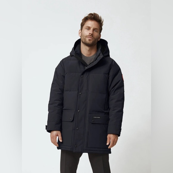 Canada Goose Men’s Emory Parka (S/Navy) **New With Tags** - Picture 6 of 9